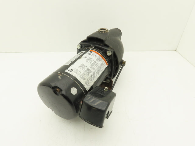 Simer 3105P-10 Shallow Well Plastic Jet Pump .5Hp 115/230V 1PH 7.4GPM 1.25x1"NPT