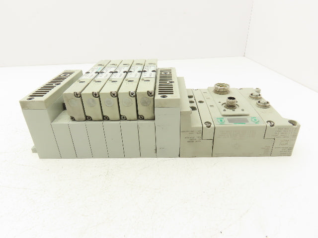 Numatics 219-828|240-183|240-241 6-Station G3 5-Valve Manifold w/Comm Sub-Bus