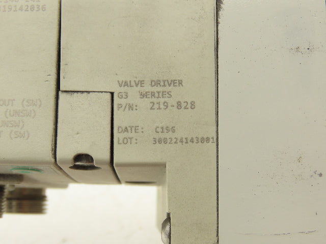 Numatics 219-828|240-183|240-241 6-Station G3 5-Valve Manifold w/Comm Sub-Bus