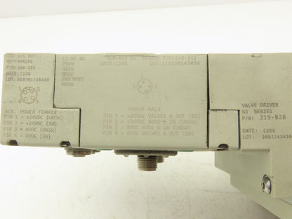 Numatics 219-828|240-183|240-241 6-Station G3 5-Valve Manifold w/Comm Sub-Bus