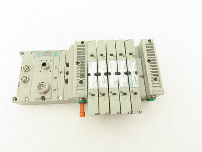 Numatics 219-828|240-183|240-241 6-Station G3 5-Valve Manifold w/Comm Sub-Bus