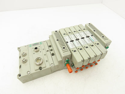 Numatics 219-828|240-183|240-241 6-Station G3 5-Valve Manifold w/Comm Sub-Bus