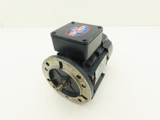 Leeson 192014.00 C63T34FZ5C IEC Metric Motor .25Hp 3425rpm 230/460V 3PH D63D