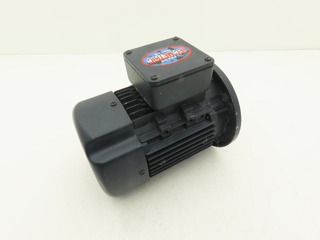 Leeson 192035.00 C71T17FZ6C IEC Metric Motor 1/2Hp 1695rpm 230/460V 3PH D71D