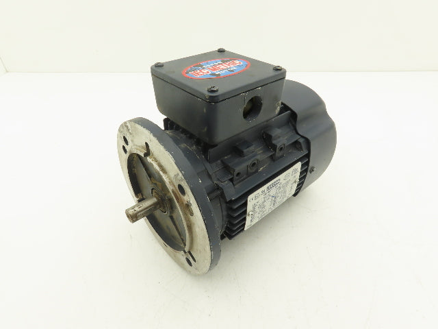 Leeson 192035.00 C71T17FZ6C IEC Metric Motor 1/2Hp 1695rpm 230/460V 3PH D71D