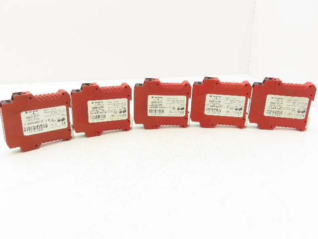Allen Bradley 440R-N23131 MSR127TP Guardmaster Safety Relay 24V Lot of 5