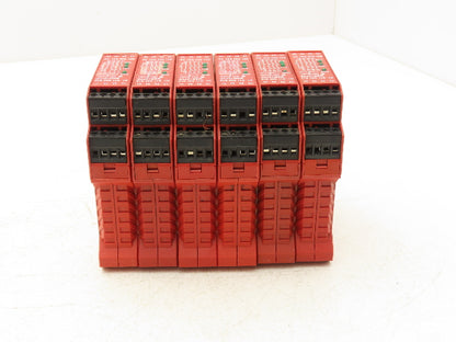 Allen Bradley 440R-N23131 MSR127TP Guardmaster Safety Relay 24V Lot of 6