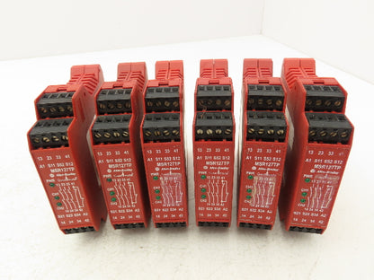 Allen Bradley 440R-N23131 MSR127TP Guardmaster Safety Relay 24V Lot of 6