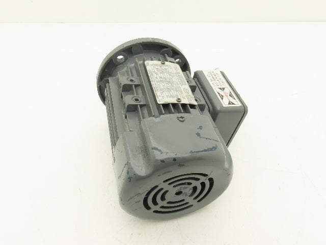 Leeson 192015.00 C63T17FZ3C IEC Metric Motor 1/4Hp 1700rpm 230/460V 3PH D63D