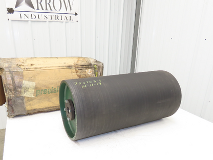 PPI Precision 12"x 26" Belt Conveyor Lagged Drive Pulley 1.5" Bore XT25 Hub