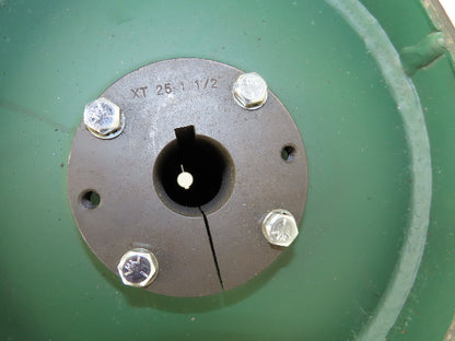 PPI Precision 12"x 26" Belt Conveyor Lagged Drive Pulley 1.5" Bore XT25 Hub