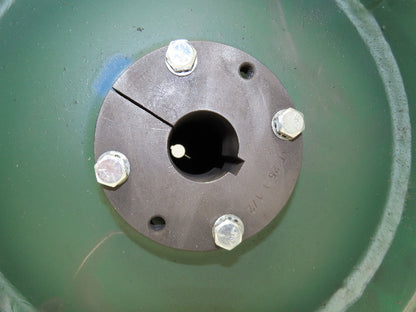 PPI Precision 12"x 26" Belt Conveyor Lagged Drive Pulley 1.5" Bore XT25 Hub