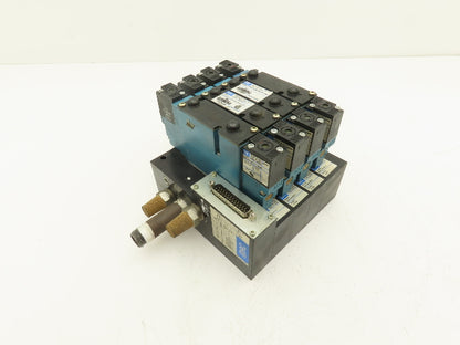 MAC 92B-EAF-000-DM-DDAP-1DM  4-Station Solenoid Valve Manifold Assy 24VDC