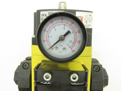 Ross Controls M35S50NAEXCCGA M35 Series Pneumatic Double Valve 30-150PSIG 24VDC