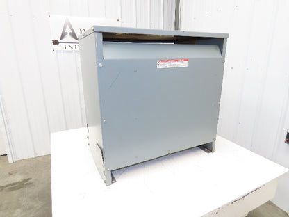 Square D 75T3H Power Transformer 75KVA HV 480V LV 208Y/120V 3Ph 3 Phase