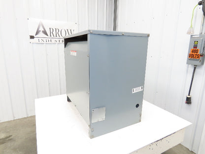 Square D 75T3H Power Transformer 75KVA HV 480V LV 208Y/120V 3Ph 3 Phase