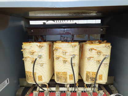 Square D 75T3H Power Transformer 75KVA HV 480V LV 208Y/120V 3Ph 3 Phase