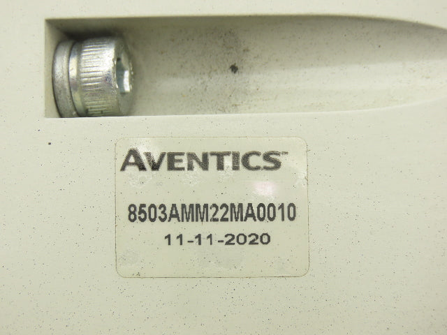 Aventics 503 Series 10-Station Solenoid Valve Manifold 24VDC w/Ethernet IP DLR