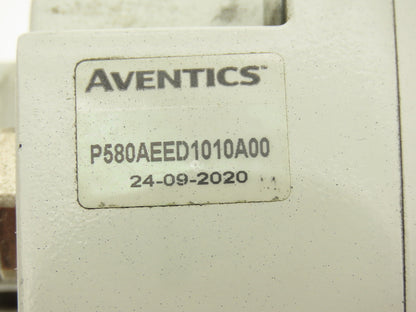 Aventics 503 Series 10-Station Solenoid Valve Manifold 24VDC w/Ethernet IP DLR