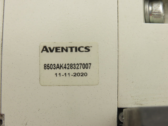 Aventics 503 Series 10-Station Solenoid Valve Manifold 24VDC w/Ethernet IP DLR
