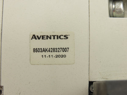 Aventics 503 Series 10-Station Solenoid Valve Manifold 24VDC w/Ethernet IP DLR