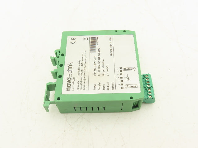 Novotechnik MUP 080-111/054220 Signal Conditioner Converter 18-30VDC