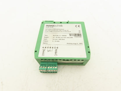 Novotechnik MUP 080-111/054220 Signal Conditioner Converter 18-30VDC