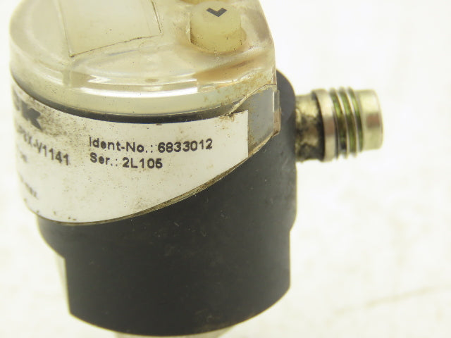 Turck PK010R-N14AL-2UP8X-V1141 Pressure Sensor 0-10Bar 145PSI 10.3-30VDC 2X PNP