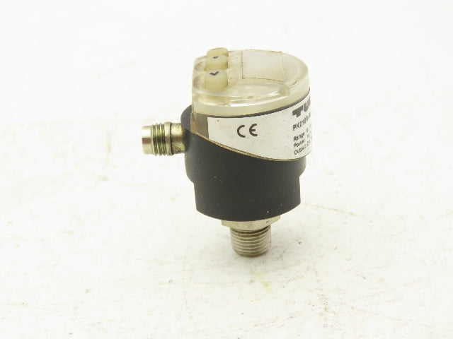 Turck PK010R-N14AL-2UP8X-V1141 Pressure Sensor 0-10Bar 145PSI 10.3-30VDC 2X PNP