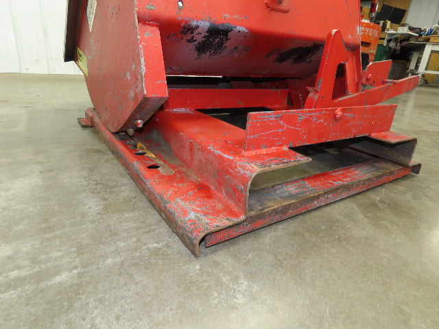 McCullough Wright Self Dumping Hopper 1/4" Yard 4000lb 2 Ton 7 Gauge Bin