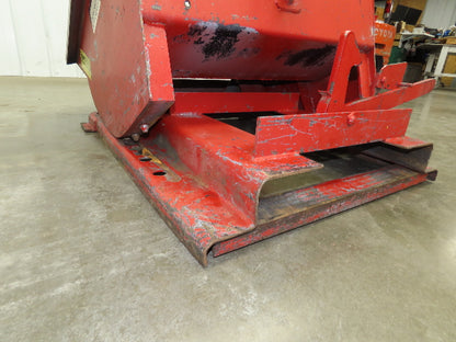 McCullough Wright Self Dumping Hopper 1/4" Yard 4000lb 2 Ton 7 Gauge Bin