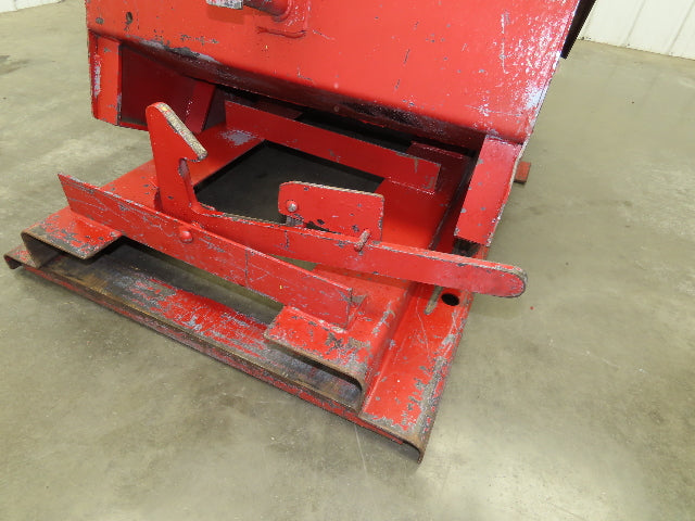 McCullough Wright Self Dumping Hopper 1/4" Yard 4000lb 2 Ton 7 Gauge Bin