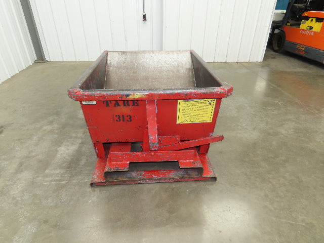 McCullough Wright Self Dumping Hopper 1/4" Yard 4000lb 2 Ton 7 Gauge Bin