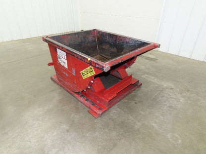 McCullough Wright Self Dumping Hopper 1/4" Yard 4000lb 2 Ton 7 Gauge Bin