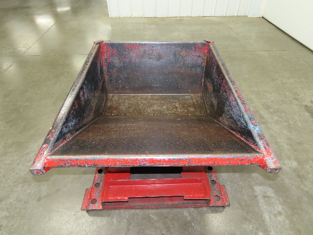 McCullough Wright Self Dumping Hopper 1/4" Yard 4000lb 2 Ton 7 Gauge Bin