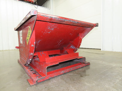 McCullough Wright Self Dumping Hopper 1/4" Yard 4000lb 2 Ton 7 Gauge Bin