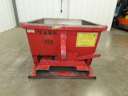 McCullough Wright Self Dumping Hopper 1/4" Yard 4000lb 2 Ton 7 Gauge Bin