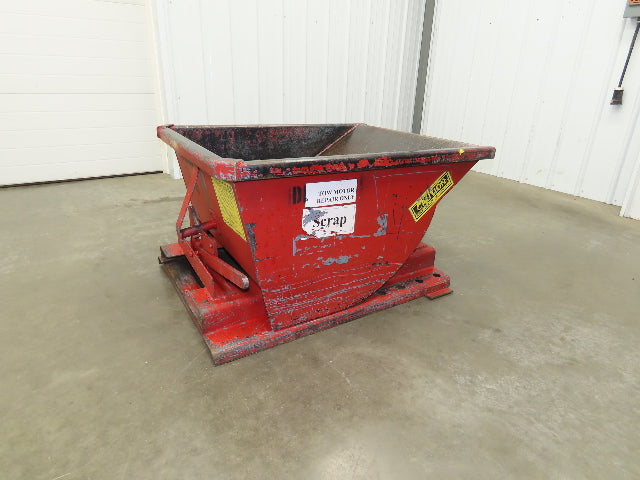 McCullough Wright Self Dumping Hopper 1/4" Yard 4000lb 2 Ton 7 Gauge Bin