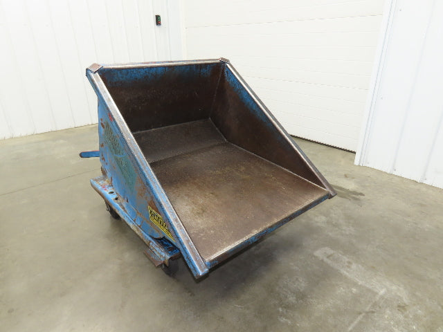 McCullough Wright Self Dumping Hopper 1/4" Yard 4000lb 2 Ton Rubber Wheels