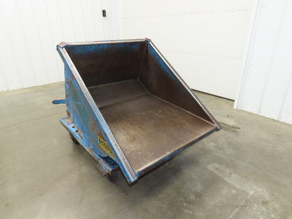 McCullough Wright Self Dumping Hopper 1/4" Yard 4000lb 2 Ton Rubber Wheels