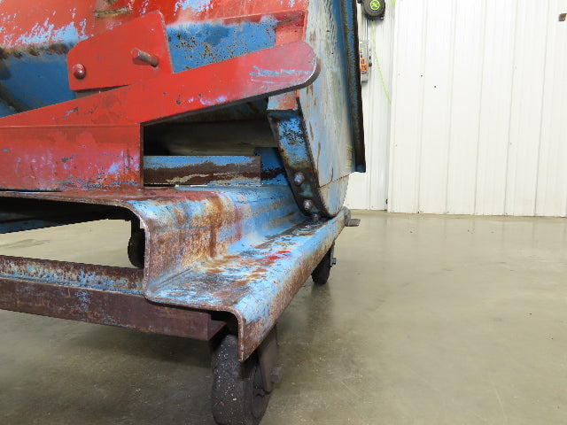 McCullough Wright Self Dumping Hopper 1/4" Yard 4000lb 2 Ton Rubber Wheels