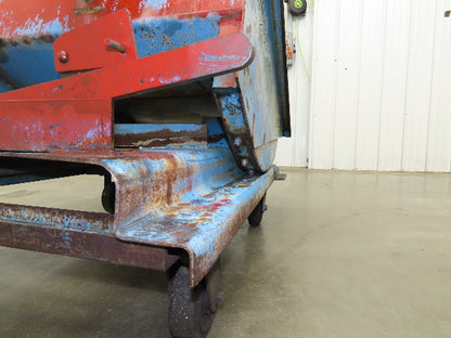 McCullough Wright Self Dumping Hopper 1/4" Yard 4000lb 2 Ton Rubber Wheels
