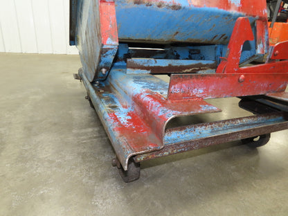 McCullough Wright Self Dumping Hopper 1/4" Yard 4000lb 2 Ton Rubber Wheels