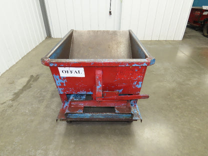 McCullough Wright Self Dumping Hopper 1/4" Yard 4000lb 2 Ton Rubber Wheels