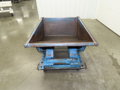 McCullough Wright Self Dumping Hopper 1/4" Yard 4000lb 2 Ton Rubber Wheels