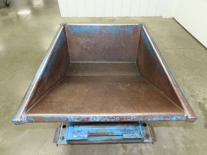 McCullough Wright Self Dumping Hopper 1/4" Yard 4000lb 2 Ton Rubber Wheels