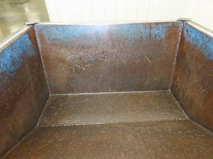 McCullough Wright Self Dumping Hopper 1/4" Yard 4000lb 2 Ton Rubber Wheels