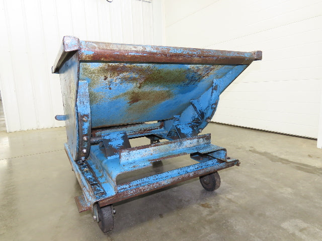 McCullough Wright Self Dumping Hopper 1/4" Yard 4000lb 2 Ton Rubber Wheels