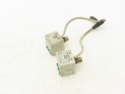 Numatics DPS280PNQ8 Digital Pneumatic Pressure Switch 12-24VDC 125mA Lot of 2