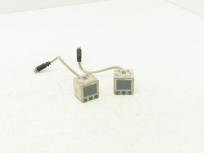 Numatics DPS280PNQ8 Digital Pneumatic Pressure Switch 12-24VDC 125mA Lot of 2
